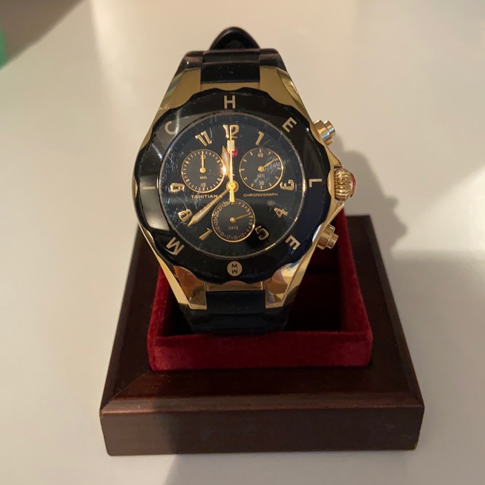 Michele 'Tahitian Jelly Bean' Watch